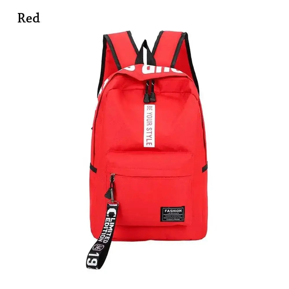 Waterproof Nylon Backpack for Students — product view