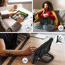 Kids Tablet Case Shockproof Rotation Handle Cover for iPad 9.7