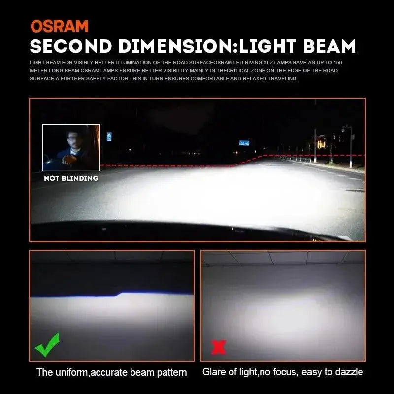 Osram LED Headlight Bulbs High Visibility And Reliability