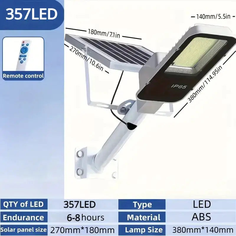 Solar Powered Outdoor Street Light — product view 8