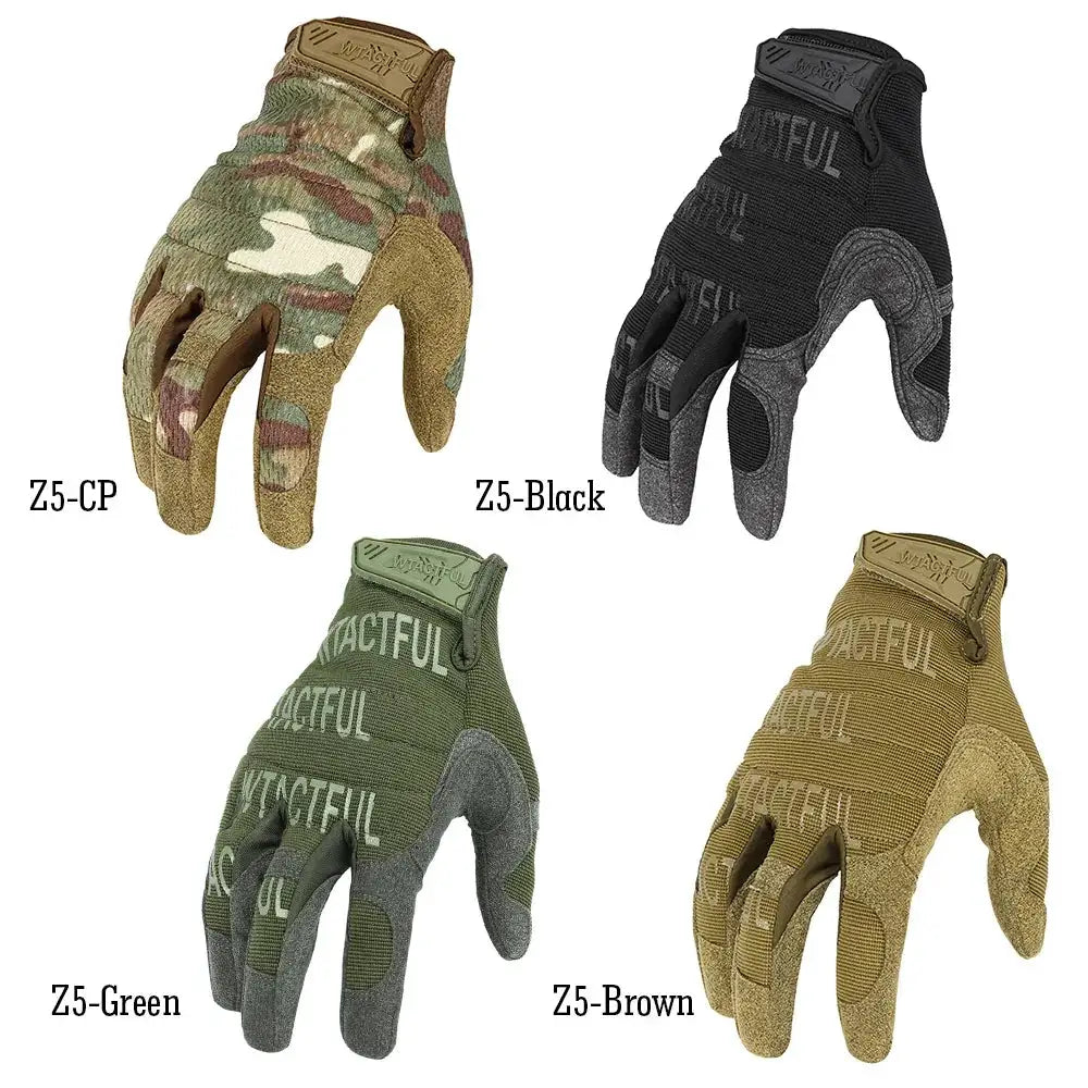 Tactical Touch Screen Gloves Full Finger Anti Skid Mittens