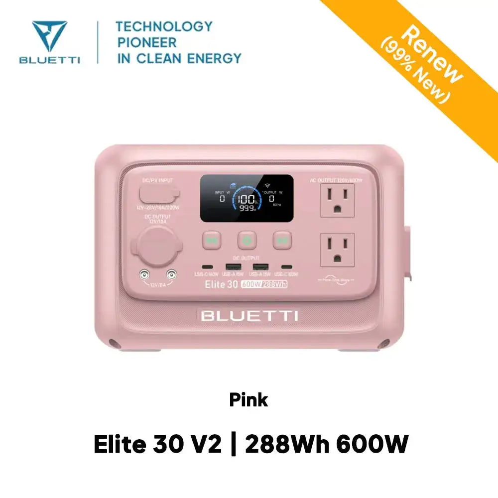 Renew】BLUETTI Elite Portable Power Station Peak Large — product view 8