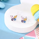 Mula Sterling Silver Girls Earrings