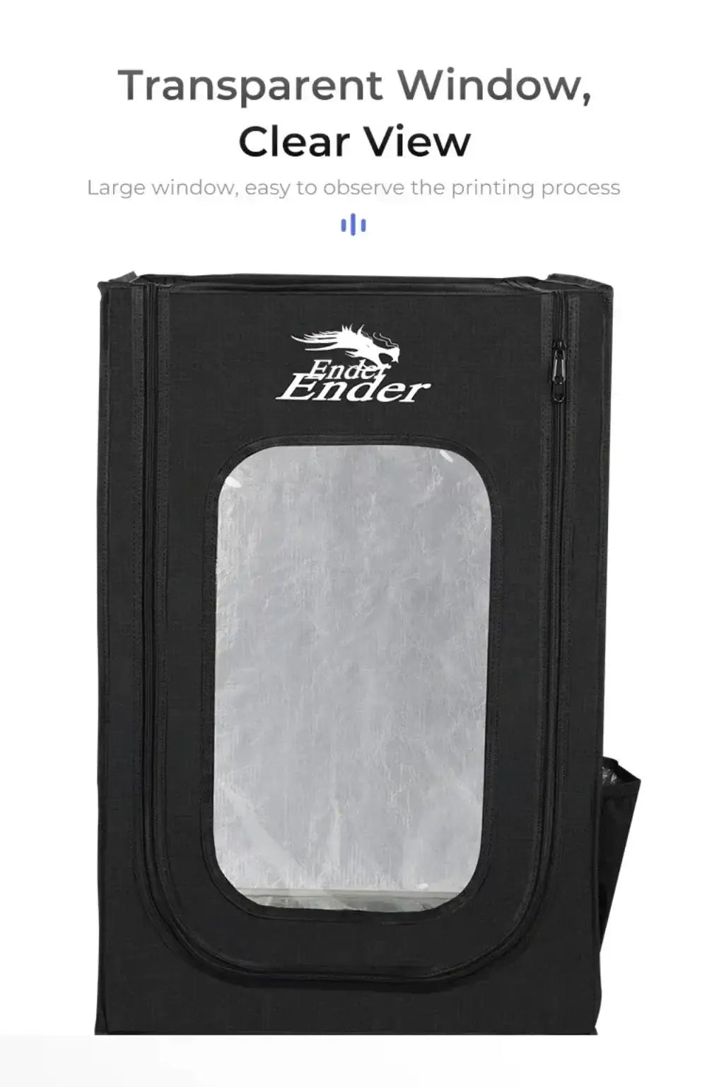 Creality Ender Plus 3D Printer Enclosure-With Exhaust Fan Interface for Ender-3/Ender-3s/Ender-3pro 750x650x550mm Accessories