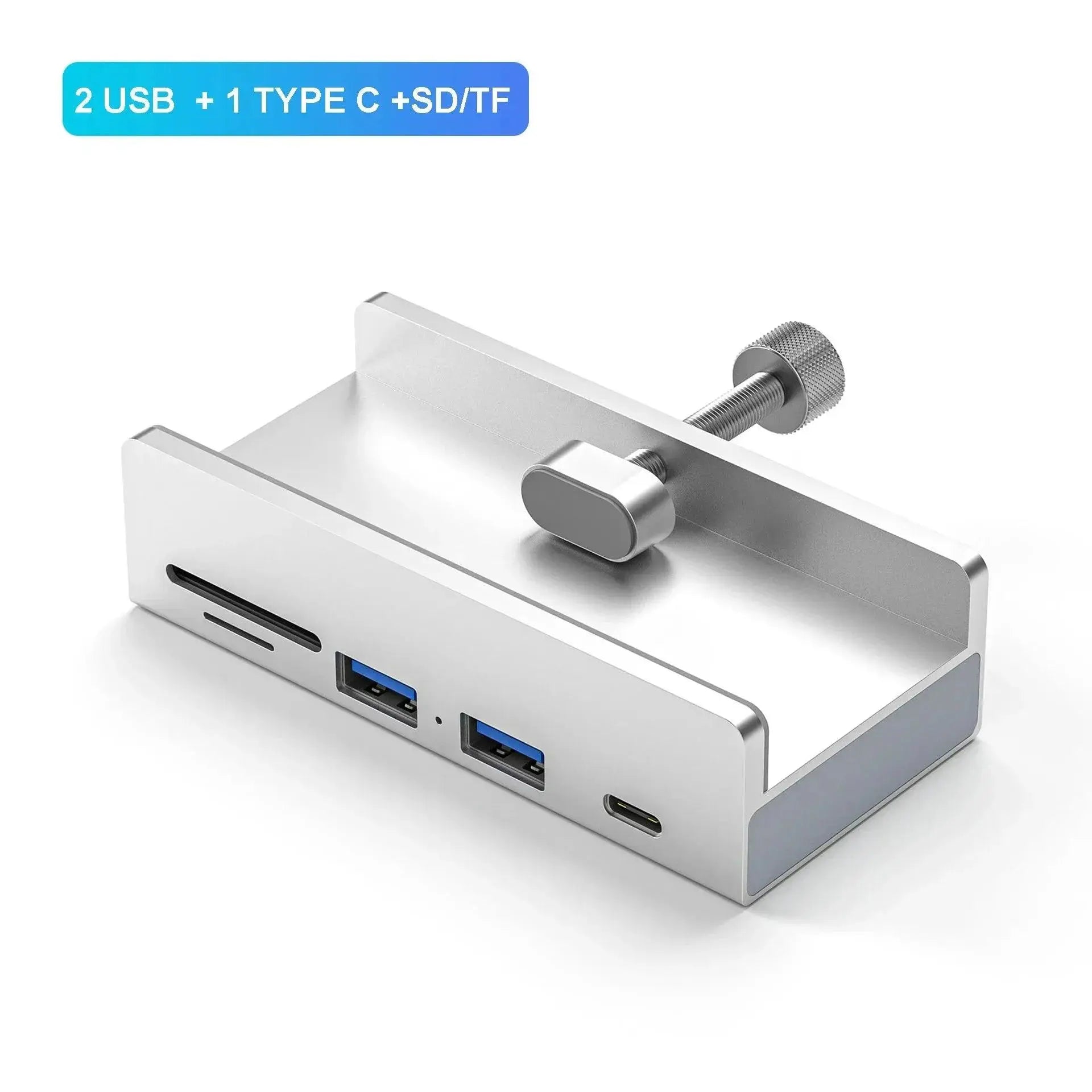 Usb Hub With Power Supply Multi Splitter For Fast Transfer