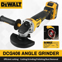 Rapid Cutting Brushless Angle Grinder
