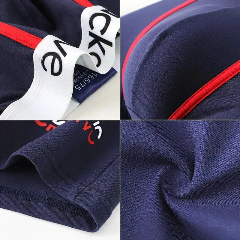Men's Breathable Cotton Boxer Shorts Set For Sports L-3XL