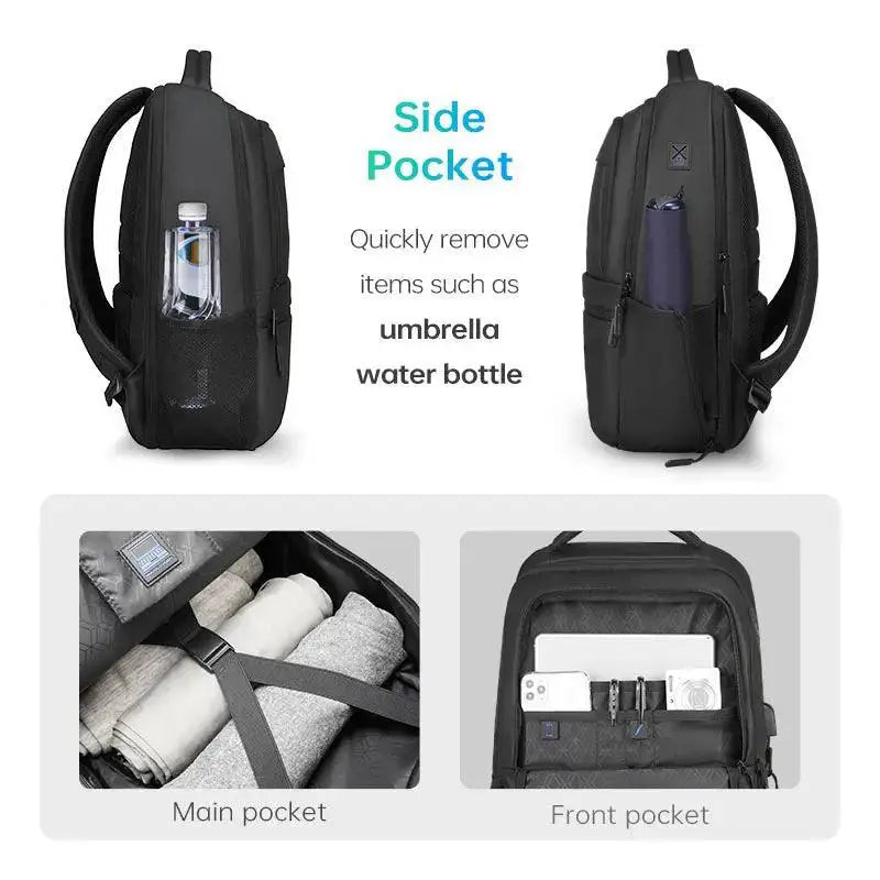 Mark Ryden Multi Layers Mens Backpack Fits 15.6inch Laptop