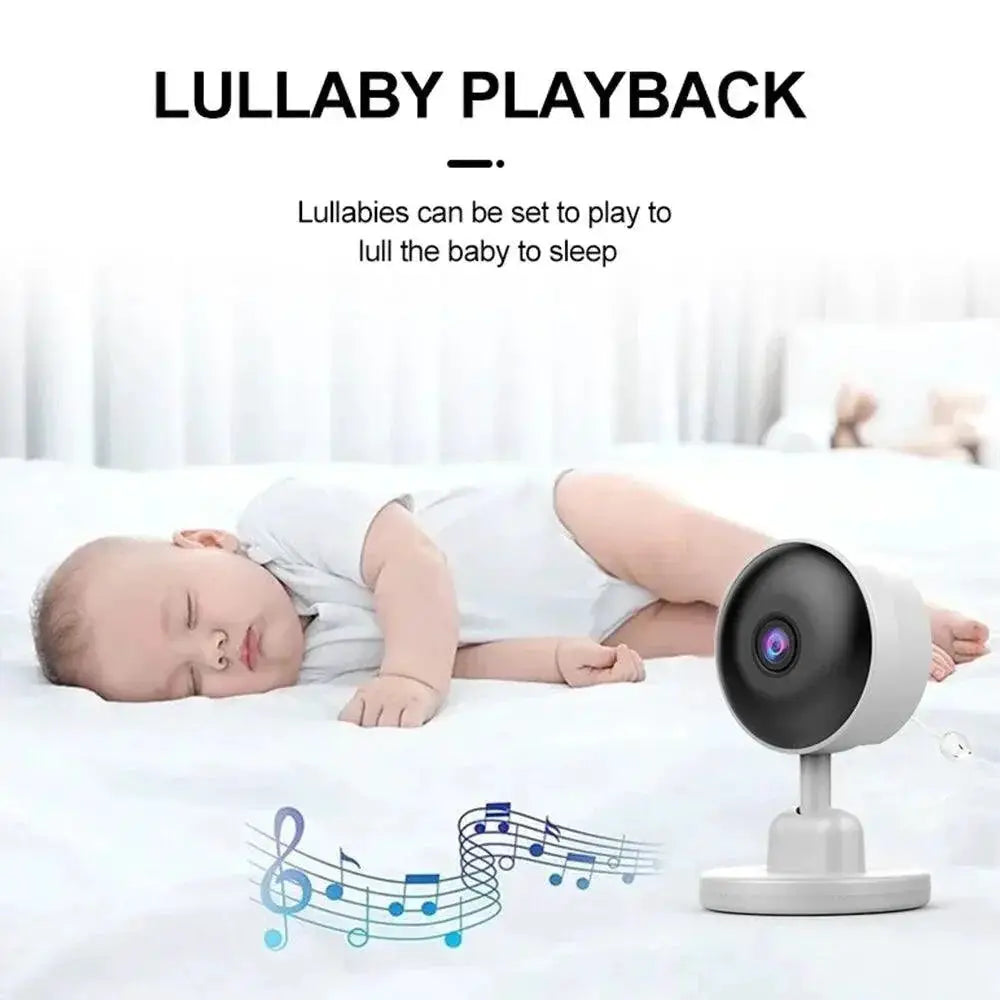 Smart Wireless Baby Monitor With Night Vision For Parents