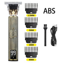 Vintage T9 Hair Clipper Set Cordless Beard Trimmer Kit