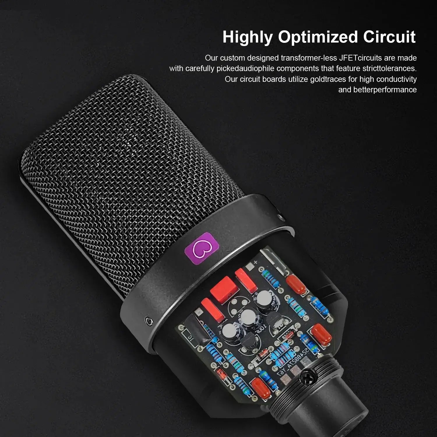 TLM-103 XLR Condenser Microphone for Recording and Streaming