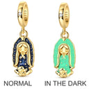 Bangle Bracelet Virgin Mary Charm