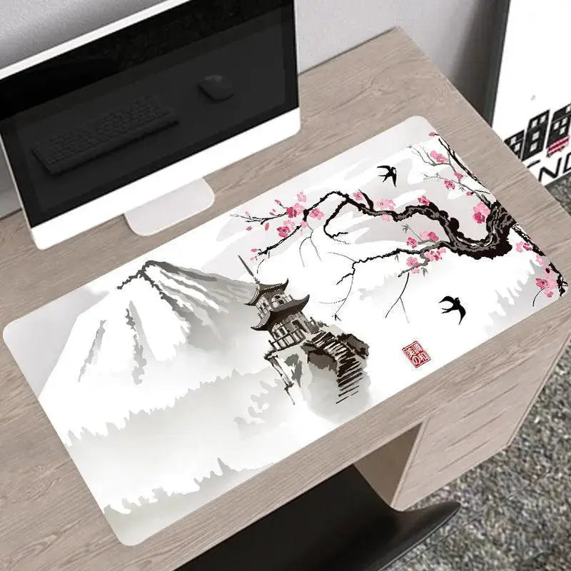 Sakura Gaming Mouse Pad Extra Large Desk Mat For Setup