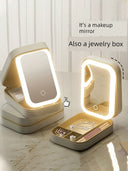 Carrying Travel Led Office Storage Smart Mirror Compact