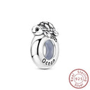 Silver Sterling Charm Beads Pendant