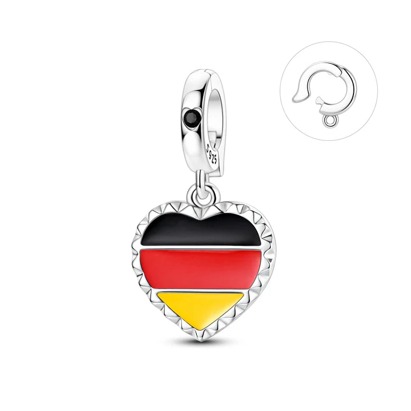 Sterling Silver Charm Love Charms