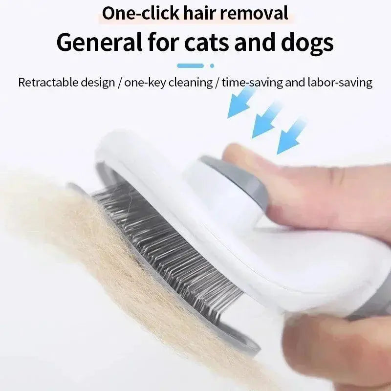 Hair Remover Brush For Pets Gentle Grooming Tool Easy To Use
