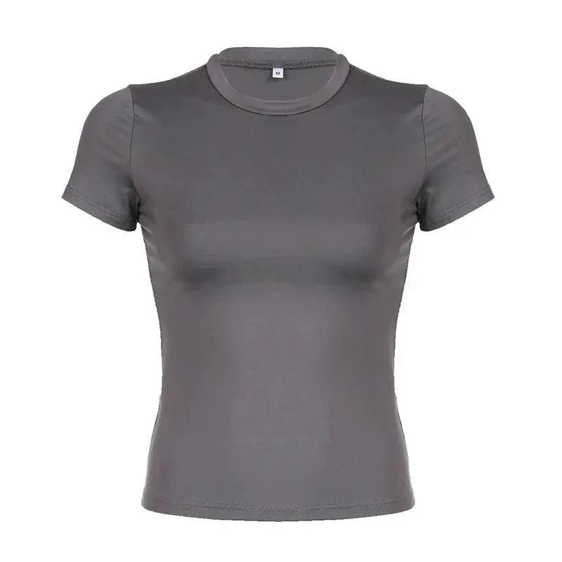 Vintage Harajuku Crop Top Retro Style Tee for Women