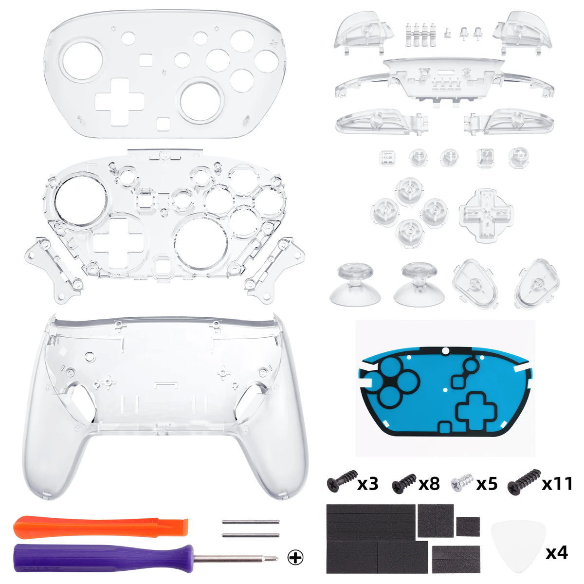 eXtremeRate DIY Replacement Full Shell