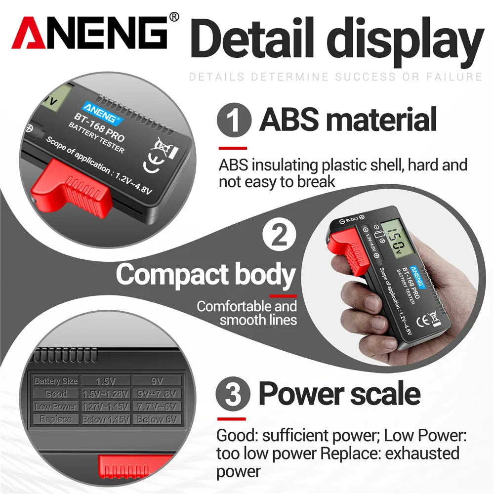Aneng Bt Pro Digital Lithium