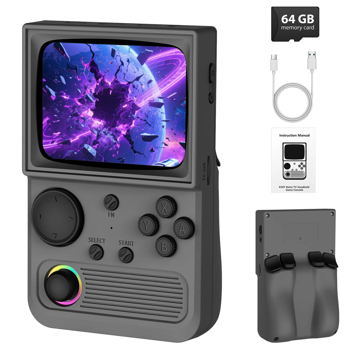 Rg Retro Tv Handheld Game