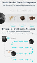 ABIR X8pro Robotic Vacuum Cleaner 4000Pa Suction Power