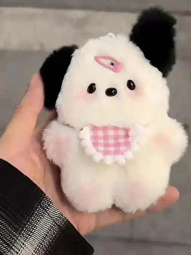 Adorable Plush Puppy Doll Keychain Bag Pendant Charm Gift