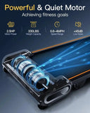 Smart Under Desk Treadmill With Incline Walking Pad Bluetooth