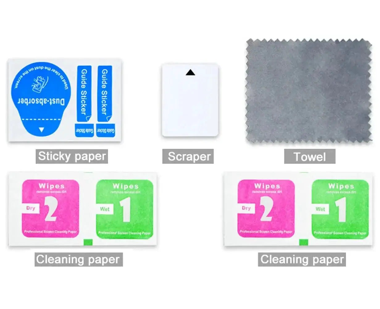 Clear Vision Car Rainproof Film Anti Fog Mirror Sticker Set