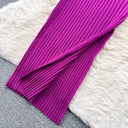 YuooMuoo Chic Wrap Dress For Women Slim Bodycon Knit Long Autumn Outfit Wardrobe