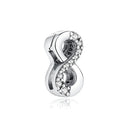 Sterling Silver Charm Flat Clip