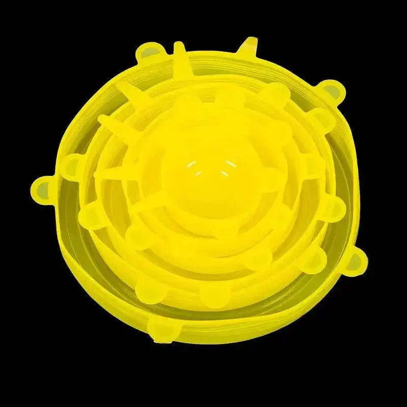 Reusable Silicone Stretch Lids For Airtight Food Storage