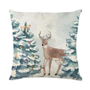 Cozy Linen Pillow Cover for Winter Decor