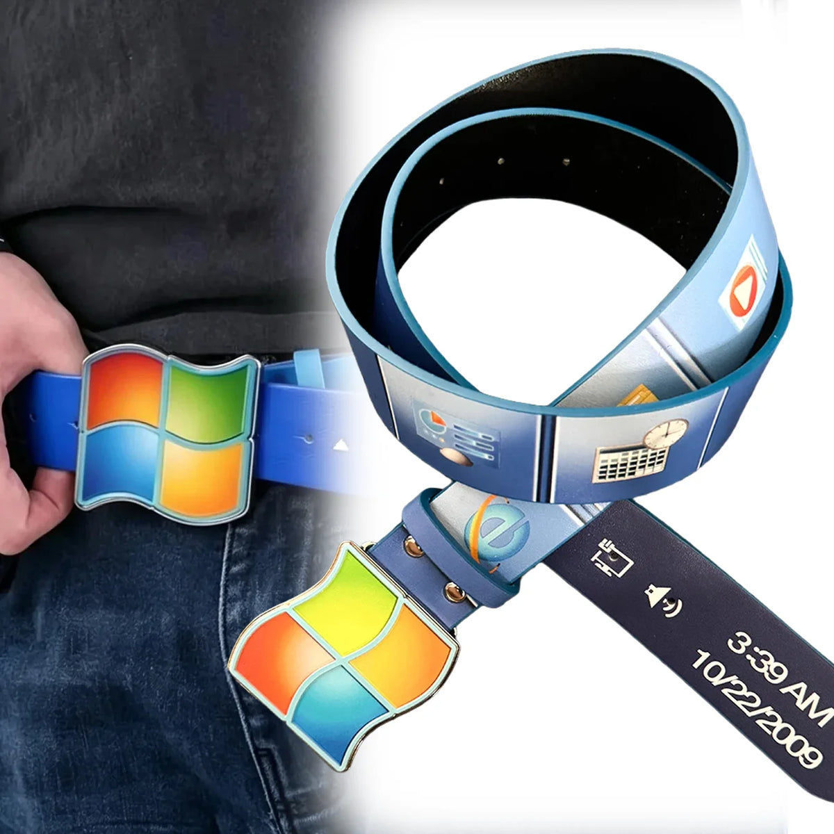 Windows Vista Belt Women Men