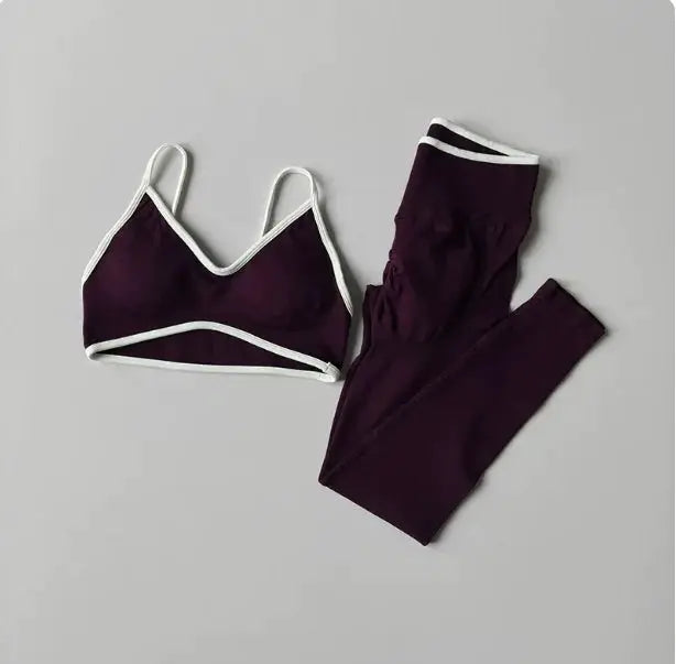 Seamless Legging Sets High Waist Breathable — product view 15