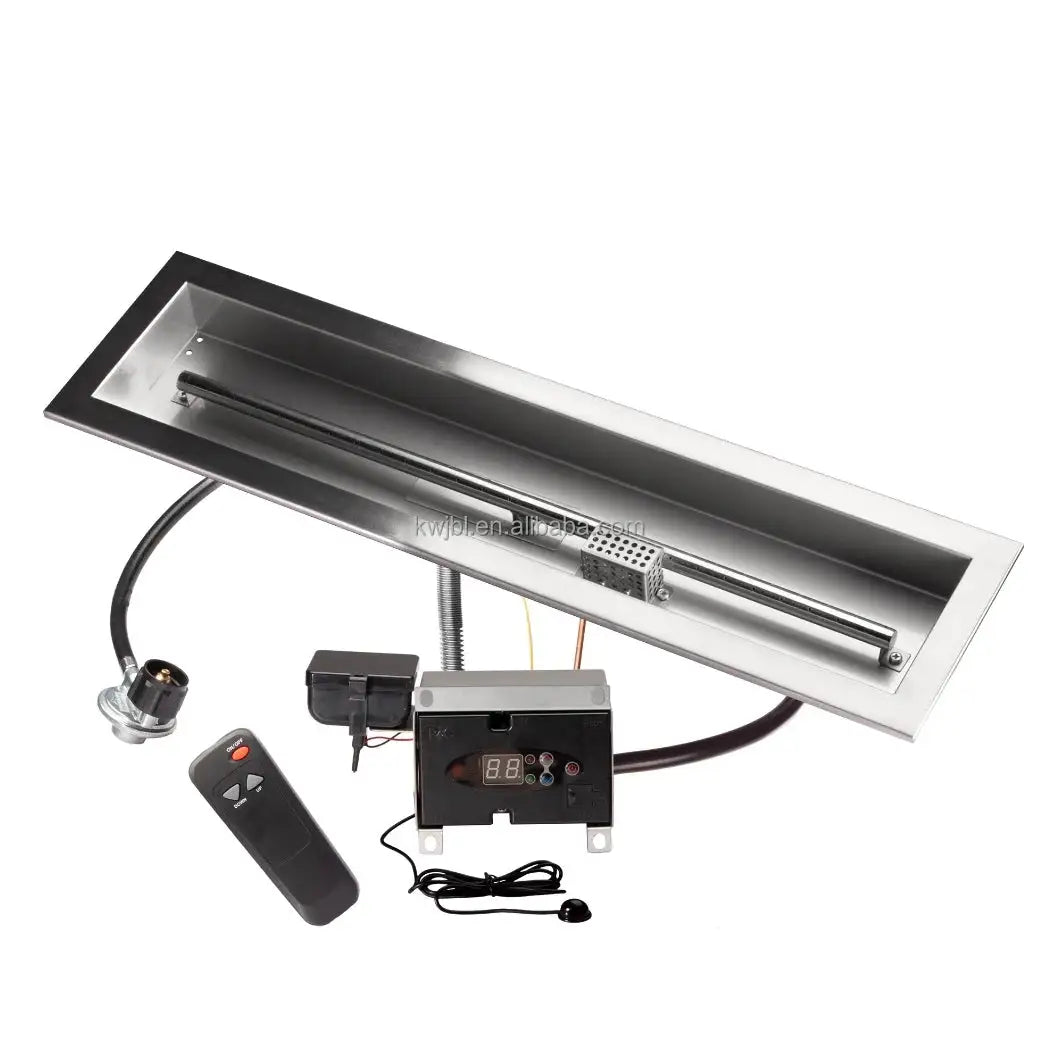 Outdoor Gas Fire Pit burner Kit with Automatic Control Unit — product view 4
