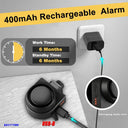 Sectyme Bike Alarm System: Wireless Waterproof Customizable Security