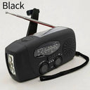 Solar Hand Crank Radio Portable Emergency Weather Alert Device with 2000mAh Power Bank and LED Flashlight Ideal for Home Blackout Severe Weather Camping Hurricane Preparedness Survival Gear NOAA FM AM and Outdoor Safety