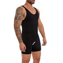 Seamless Bodysuit for Men Tummy Control
