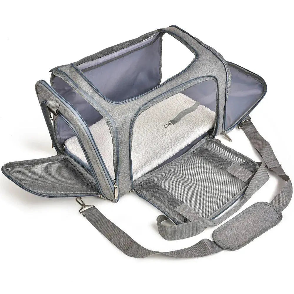 PawPack Soft Backpack Dog Carrier For Travel Safe And Cozy