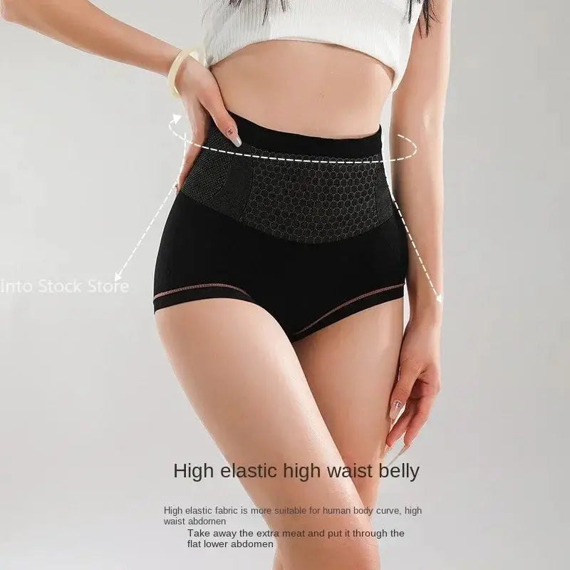 Seamless High Waist Shaping Panties For Tummy Control