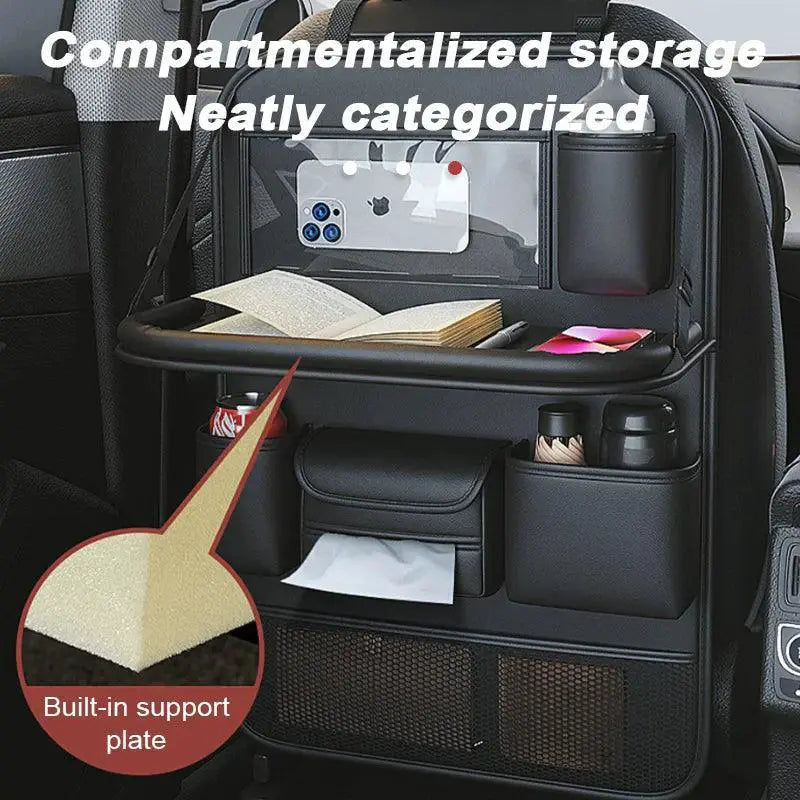SEAMETAL Car Organizer Ultimate Auto Storage Tray Pro