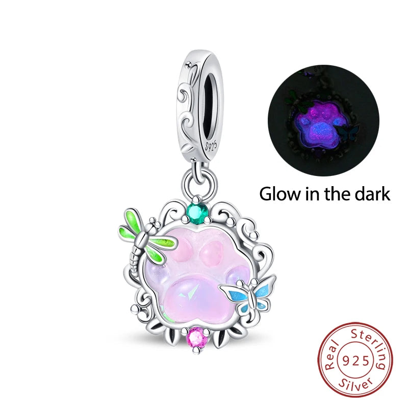 Nightglow Star Moon Pendant Qikaola
