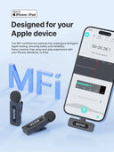 Wireless Lavalier Mic for Vloggers Pro