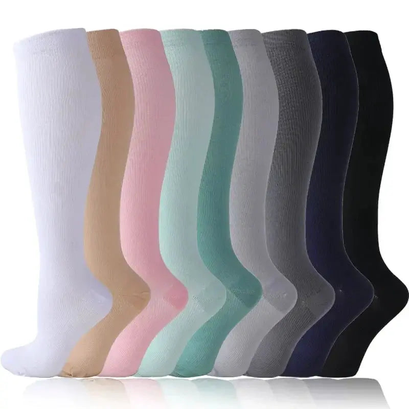 Korean Edition Compression Socks For Running Soccer Nursing