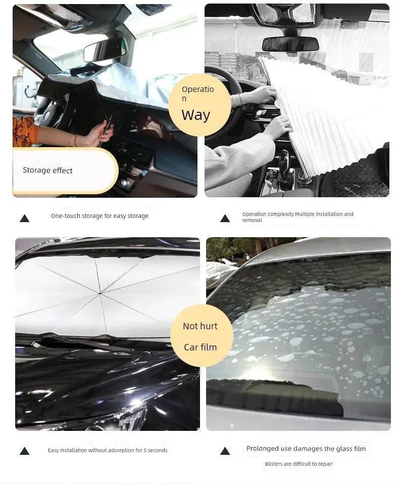 Car Sunshade Umbrella for Drivers Cool — product view 9