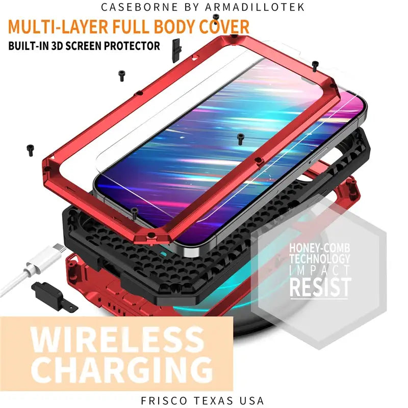 for iPhone Pro Max Mini Case Military Grade Full-Body Rugged — product view 5