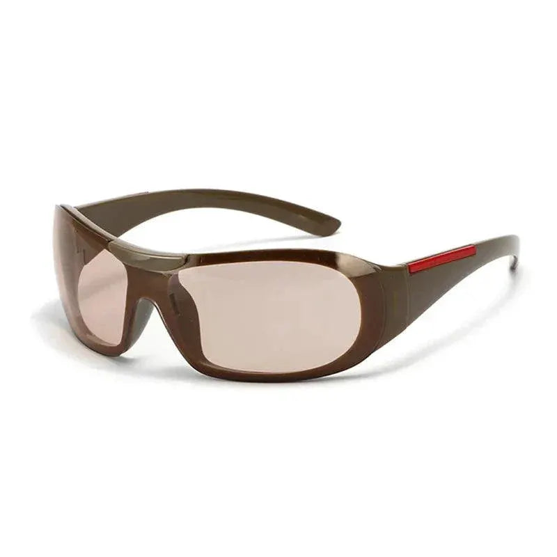 Trendy Vintage Y2K Large Frame Sunglasses UV400 Women