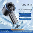 Portable Mini Fan - LED Cooling 100 Speeds