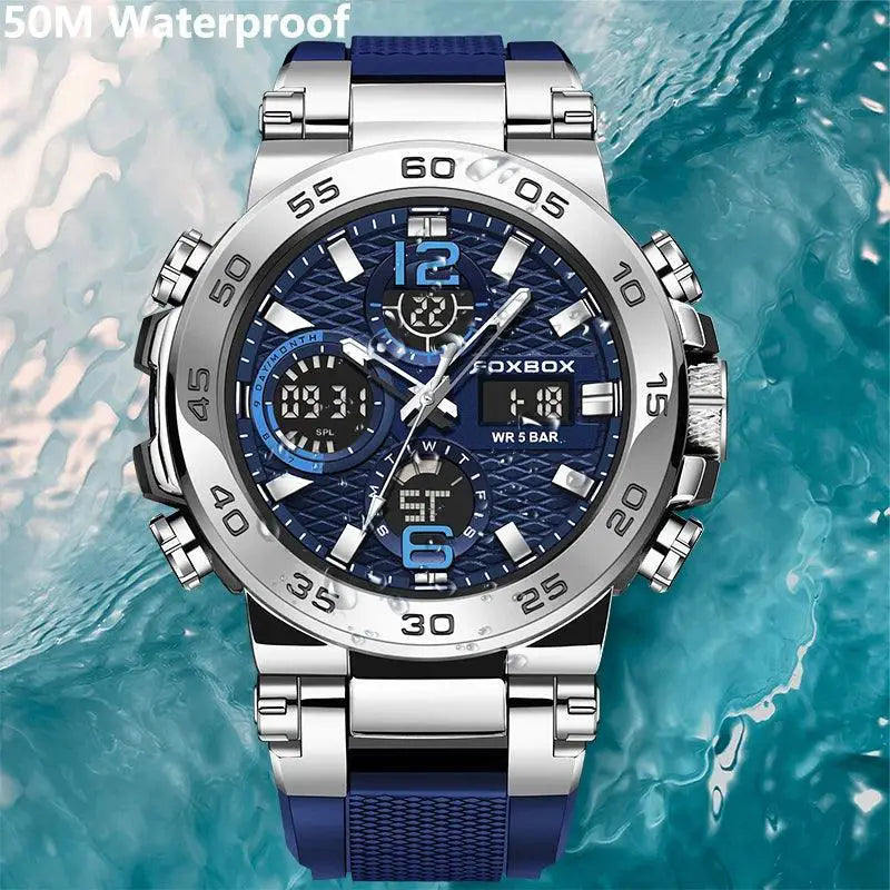 LIGE Mens Ultimate Multi Function Sports Watch Powerhouse